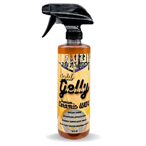 Tuff Industries Gold Gelly - Premium Hybrid Ceramic Wax, Instant Shine, Durable Protection, Heavy Duty Water Beading Power