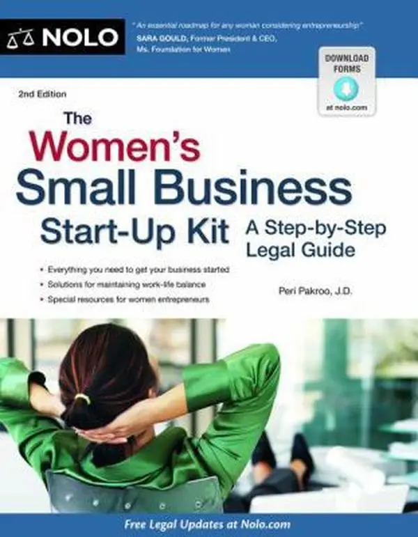 USED Book - The Women's Small Business Start-Up Kit: A Step-by-Step Legal Guide by Peri Pakroo (Paperback) - english