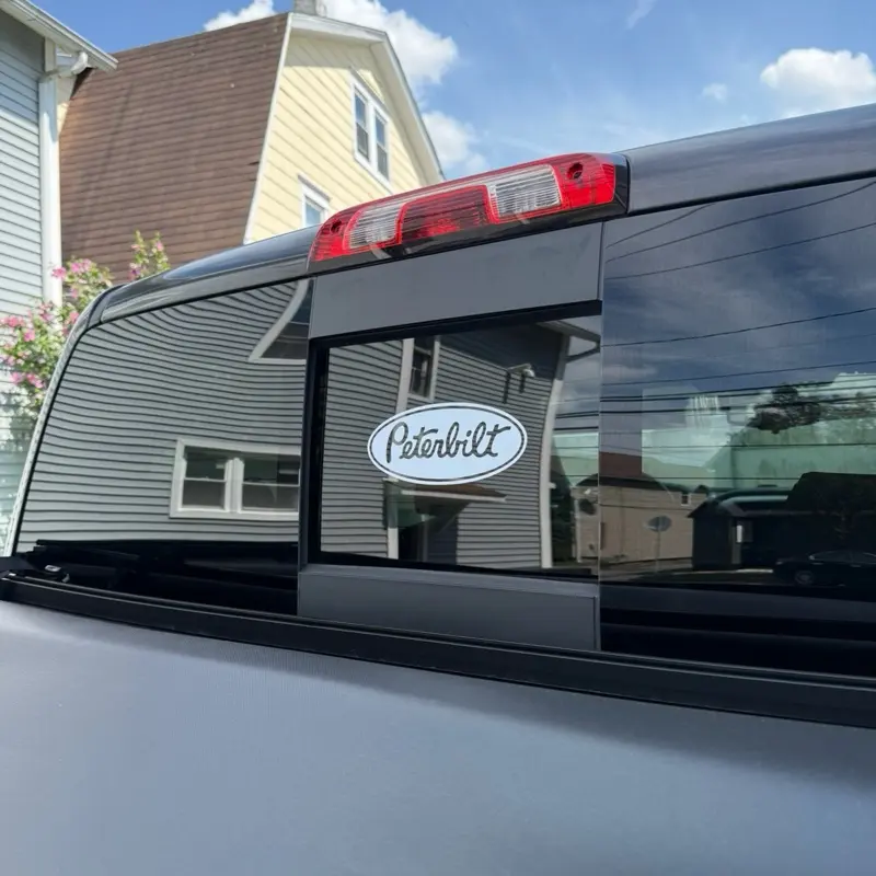 Peterbilt Custom Vinyl Decal - Permanent Automobile Decals for Vehicles, Made-to-Order Long-Lasting Automotive Graphic, Shipped from Pennsylvania