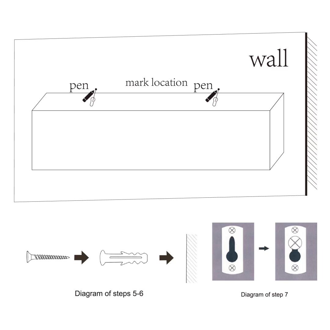 Floating Shelves, 17.72", wall-mounted wooden shelves for bathroom, bedroom, living room, kitchen; hanging shelf for book storage and decor with invisible brackets, maple