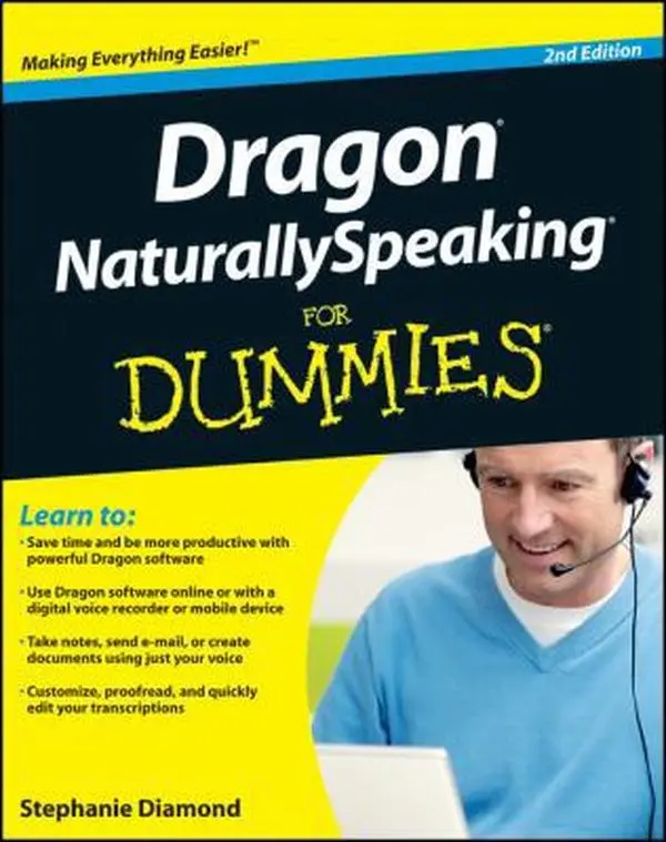 USED-Dragon NaturallySpeaking For Dummies by Stephanie Diamond (Paperback)