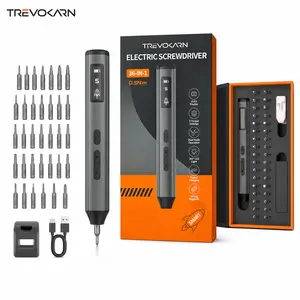 【Father's Day Gift】36-in-1 Electric Screwdriver Kit with 5 Torque Settings & LED Light | Precision Power Tool for Phone Watch Camera Repair | Type-C Fast Charge, USA Warehouse Fast Shipping