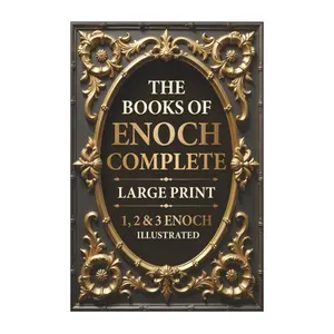 The Books of Enoch Complete LARGE PRINT (Illustrated): 1, 2 & 3 Enoch With Authentic Illustrations, Insightful Introductions and Commentary
