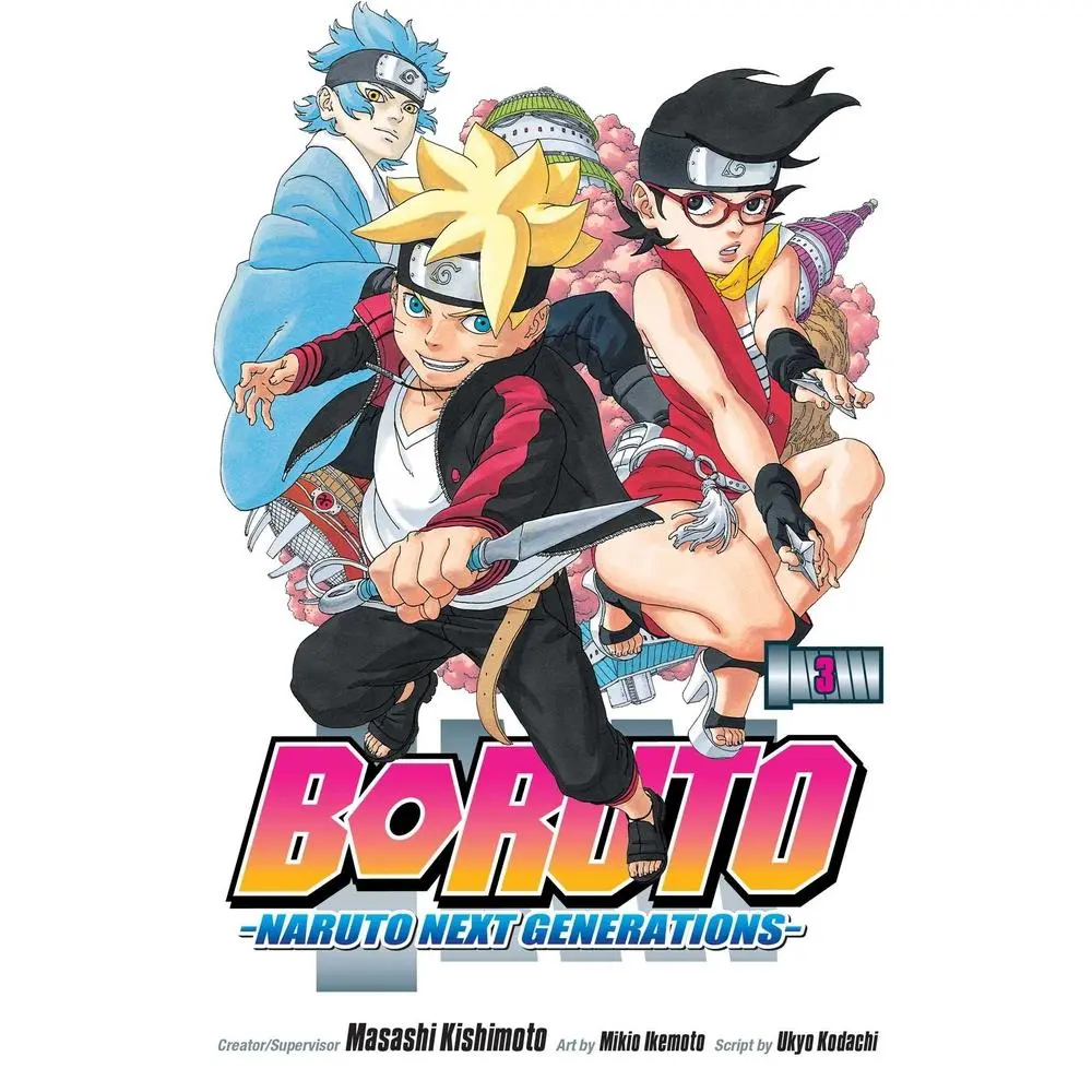 USED Book - Boruto: Naruto Next Generations, Vol. 3: My Story!! by Kishimoto, Masashi (Paperback) - english