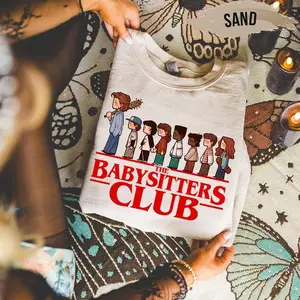 The Baby Sitters Club Shirt, Steve Harrinton Sweatshirt, Harrington Crewneck, Stranger Sweatshirt, Steve Sweatshirt, Graphic Tee, Unisex Fashion, Full Color, Full Size, For Men, For Women