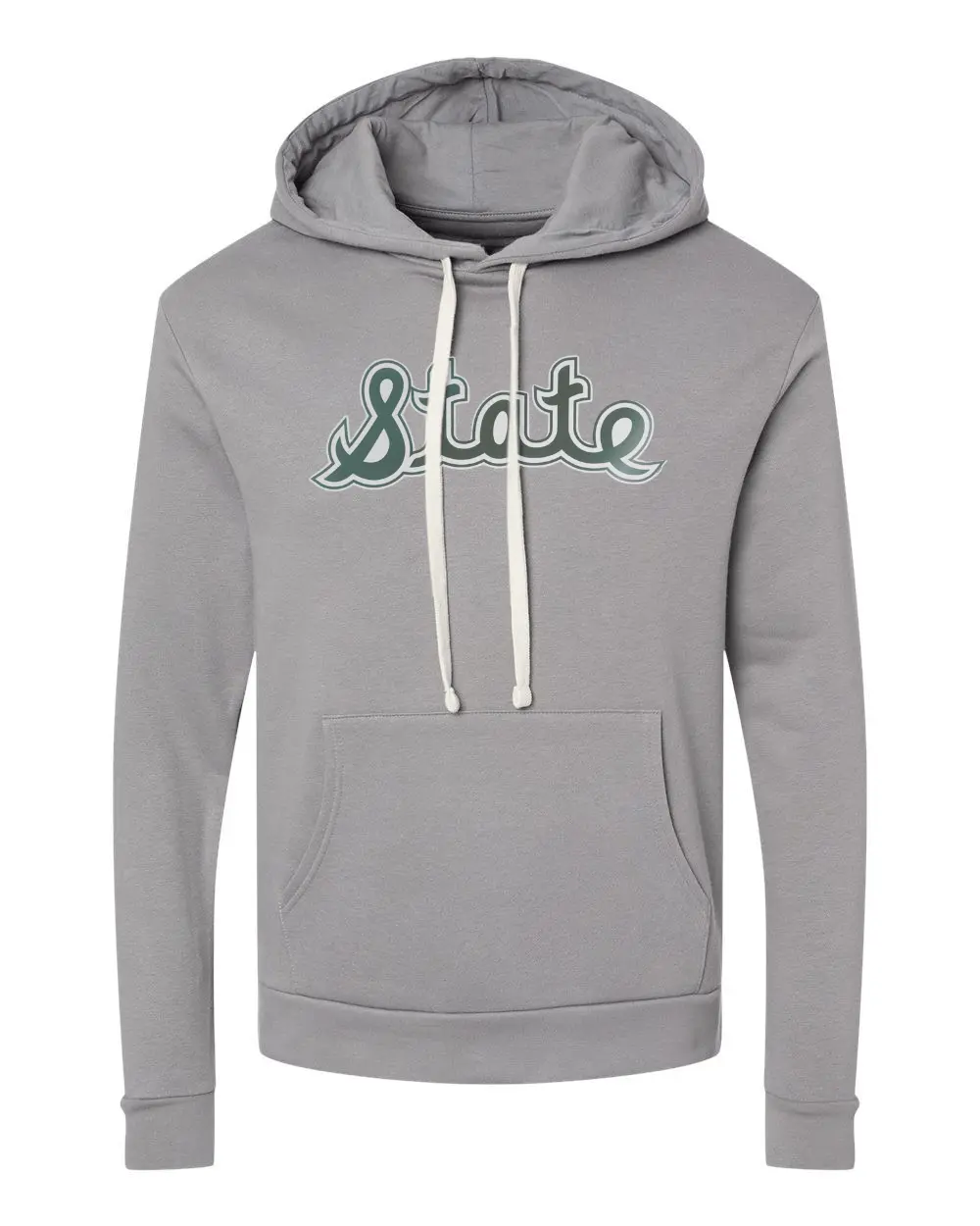 1979 Script State Grey Michigan State Sweatshirt