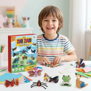 DIY Zig Zag Origami - EVA Foam & Paper Craft Kit (Builds 20pcs)