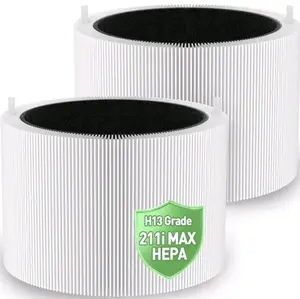 HEPA Carbon Replacement Filter for Blueair Pure 211i Max Air Purifier, 2 Pk