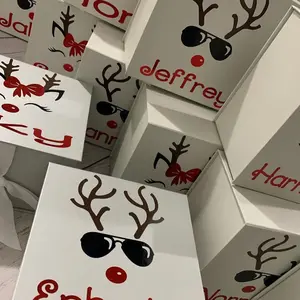 Personalized Reindeer Keepsake Gift Box