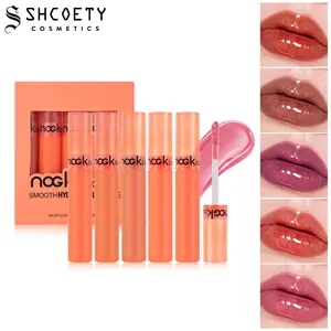 Long-Lasting Mirror Glossy Lip Glaze, Water-Light Glass Lips with High-Shine Finish, Lightweight & Translucent for Daily Wear, Waterproof Non-Sticky Lip Care Makeup for All Skin Types, Ideal for Travel & Party Scenarios