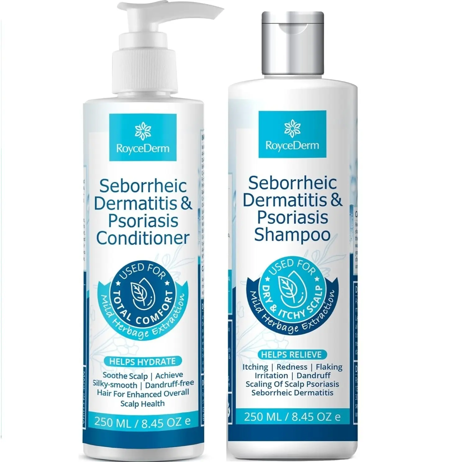 Roycederm Shampoo and Conditioner