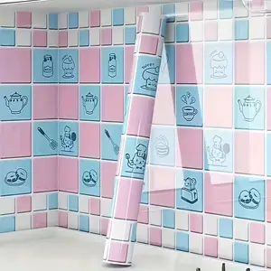 Glossy Marble Paper Wallpaper Peel and Stick Wallpaper Self Adhesive Removable Wallpapers Waterproof Countertop Paper for Cabinet Countertop Furniture Kitchen Viny Film