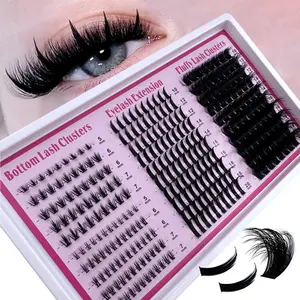 305pcs Eyelash Bundles, Eyelash Extensions, D Curl Lashes, Various Diameters & Styles, Reusable DIY Lashes, Perfect for Any Occasion, Enhance Your Look Instantly!