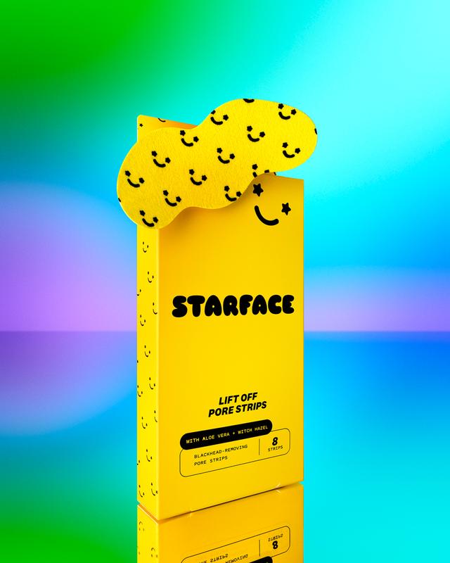 Starface Lift Off Pore Strips, 8 ct Aloe