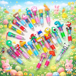 26Pcs Sets Multicolor ballpoint pen Press Type Quick Drying,Rainbow Hand Writing Practice Pens Set For Students & Nurse Office,School,Hospital,Christmas gifts