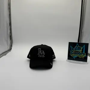 Dandy Clave Ali Black Cap with LA Logo and Star Detail for Stylish Outfits DB Sneakers Hype Hub