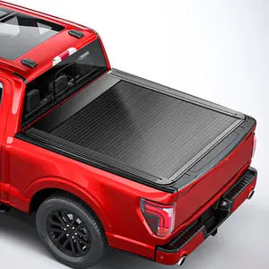 SADELOOSRetractable Truck Bed Tonneau Cover Compatible with 2015 -2026 Ford F-150/Raptor/Lightning (5.5'/66" Bed) Retractable Truck Bed Cover