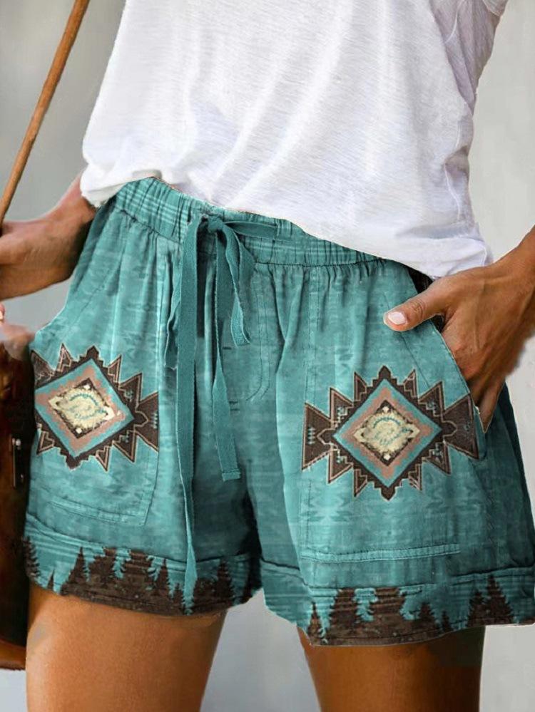 Siempre Tranquilo | Women's Summer Shorts | Loose Lace-up Siempre Tranquilo | Women's Summer Shorts | Loose Lace-up