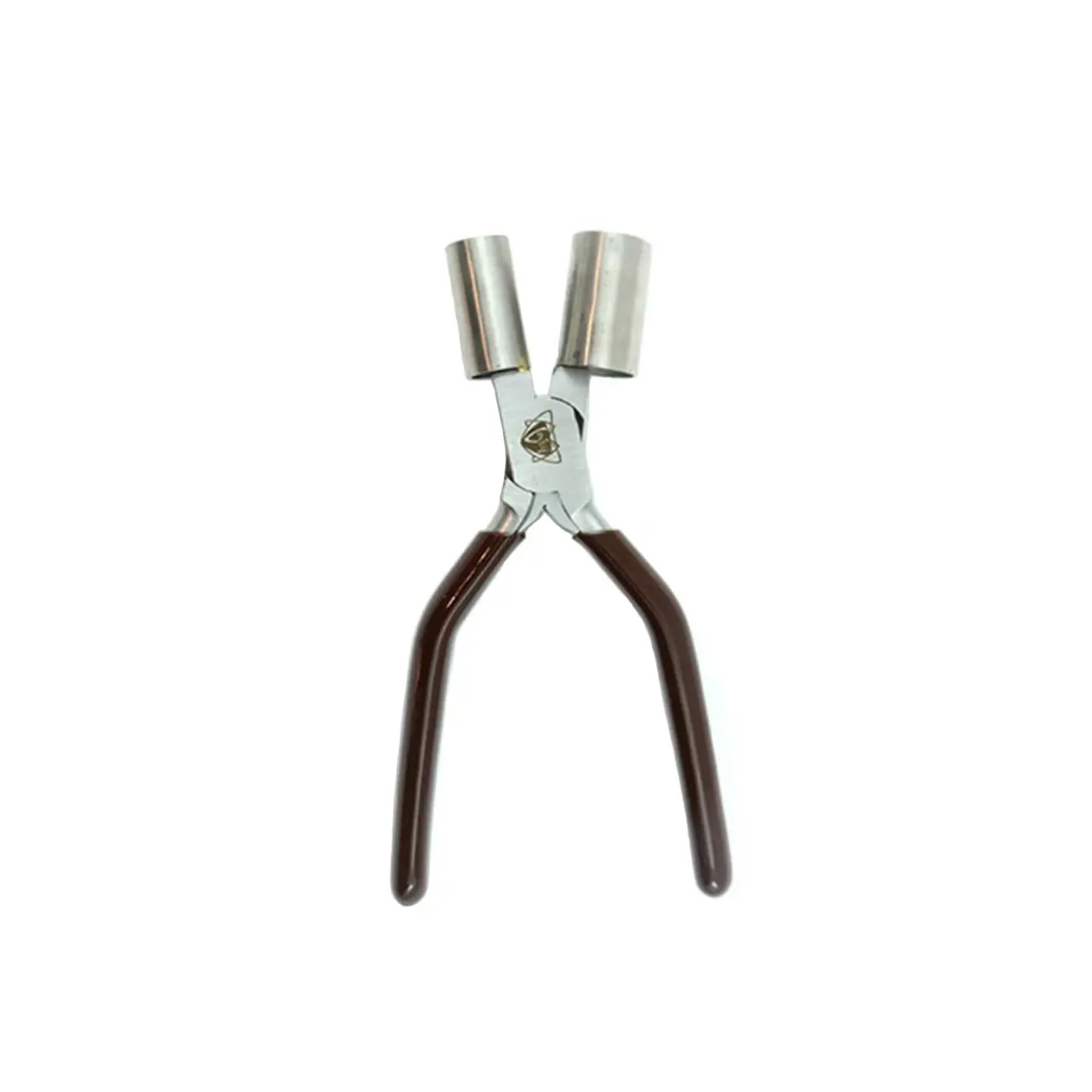 Metal Double Cylinder Pliers - 5/8” and 3/4” Sizes, Spring-Action Reduces Hand Fatigue, Ideal for Forming and Shaping Work, Fatigue Relief
