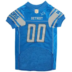 PETS FIRST NFL DETROIT LIONS MESH JERSEY FOR DOGS