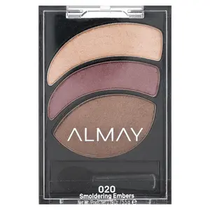 Almay Shadow Trios, Smoky Eyeshadow, 020 Smoldering Embers, 0.19 oz (5.5 g)