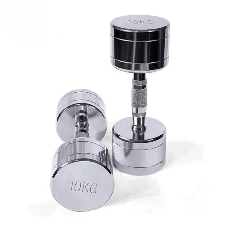 Steel Home Fitness Dumbbell Set | Electroplated Gym Weights