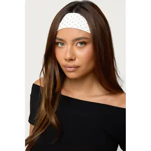 Polka Dot Printed Headband Polka Dot Printed Headband