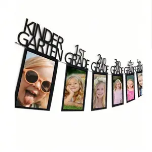 13pcs 2026 Graduation Party Decorations, Graduation Photo Banner, K-12 Grade Photos Display, High School & 5th-8th Grade Supplies