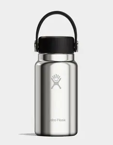 HYDRO FLASK 6.7 oz Micro Hydro Metallic Mini Bottle, Silver