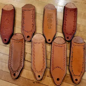 DnA Leather + Leather Skillet Handles