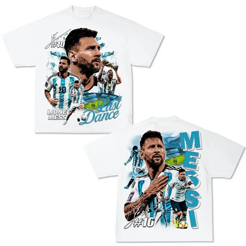 Lionel Messi Argentina T-Shirt, Leo 10 Federation Golden Crest Tee, World Champion 2026 Soccer Graphic Top, Vintage Washed Oversized Shirt, Football Legend Fan Gear, Blokecore Streetwear, Men Women Short Sleeve Black Cotton Wear