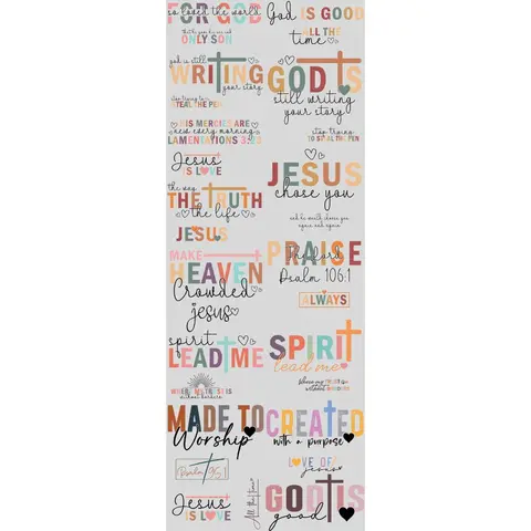 Make Heaven Crowded DTF Transfers Gang Sheet 22” wide x 60” long DIY Direct to Film T Shirt Transfers