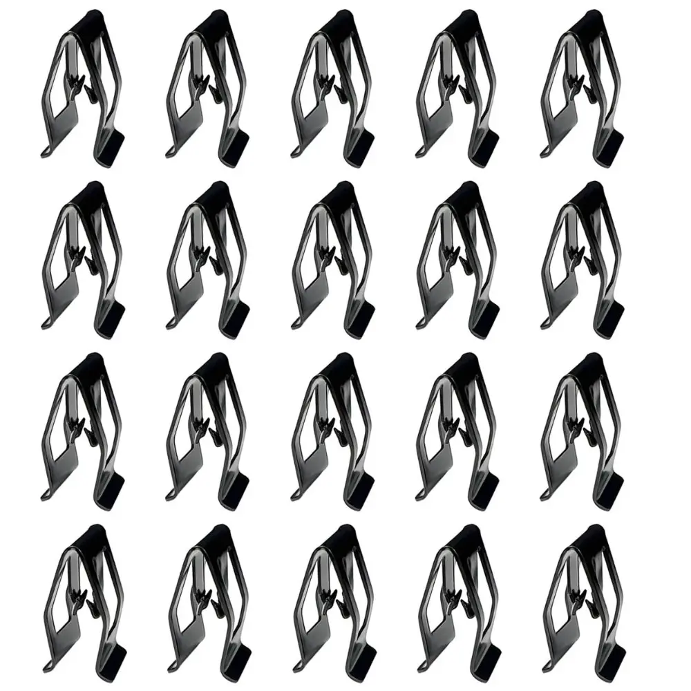 20 Pcs Universal Dashboard Trim Clips, Metal Trim Retainer, Auto Dash Panel Retainer Clips, Trim Metal Clips, Car Console Fastener, Dash Clips For Car Accessories