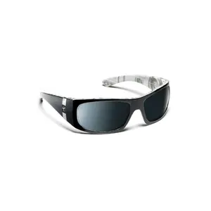 7eye  Shaka Sharp View Polarized Gray Sunglasses- Black C-Note - Medium & Extra Large
