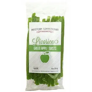Old Fashioned Licorice Twists - Green Apple Old Fashioned Licorice Twists - Green Apple