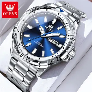 [Cool Watch] Hong Kong Star Recommends OLEVS Men's Watch Luminous Waterproof Popular Quartz Watch 5560