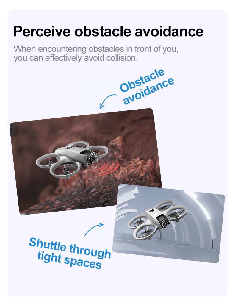 GT3 Drone - Ultra Lightweight Quadcopter With Dual Cameras For Safe, Stable Flights