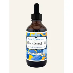 Organic Black Seed Oil – Cold-Pressed Botanical Oil