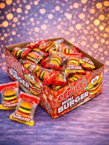 Mini Burger Gummy Candy Mini Burger Gummy Candy