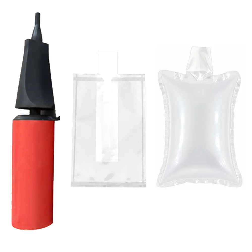 100 Packs Inflatable Purse Organizer Insert and 1Pc Included Pump Kit for Handbags, Bag Shaper Stuffing to Keep Shape & Prevent Creases, Air Pillows for Tote Bag Storage, Display & Shipping, Packing Peanuts Alternative