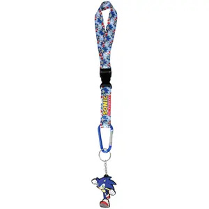 Sonic The Hedgehog Wrist Strap Lanyard For Keys | Hand And Wrist Lanyard Strap Keychain For Men or Women