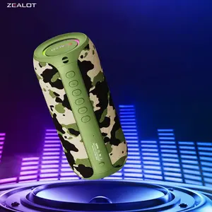 ZEALOT S32 MAX Portable Wireless Speaker, USB Rechargeable 20W Outdoor Portable Subwoofer Wireless Speaker, HiFi Sound Quality Speaker for Home, Car, Outdoor, Audio