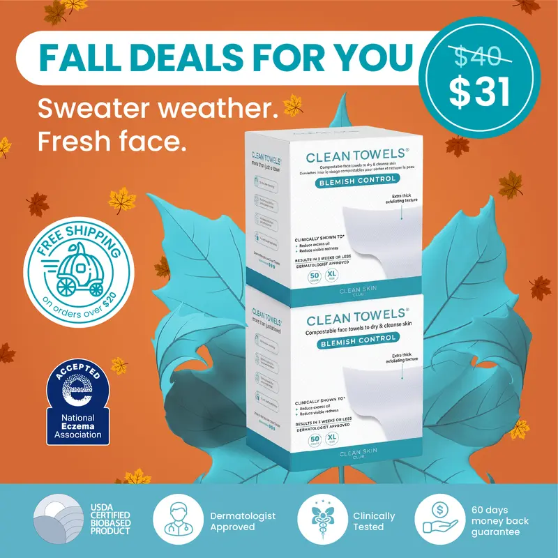 Clean Towels® Blemish Control XL - 100 count - 2 pack