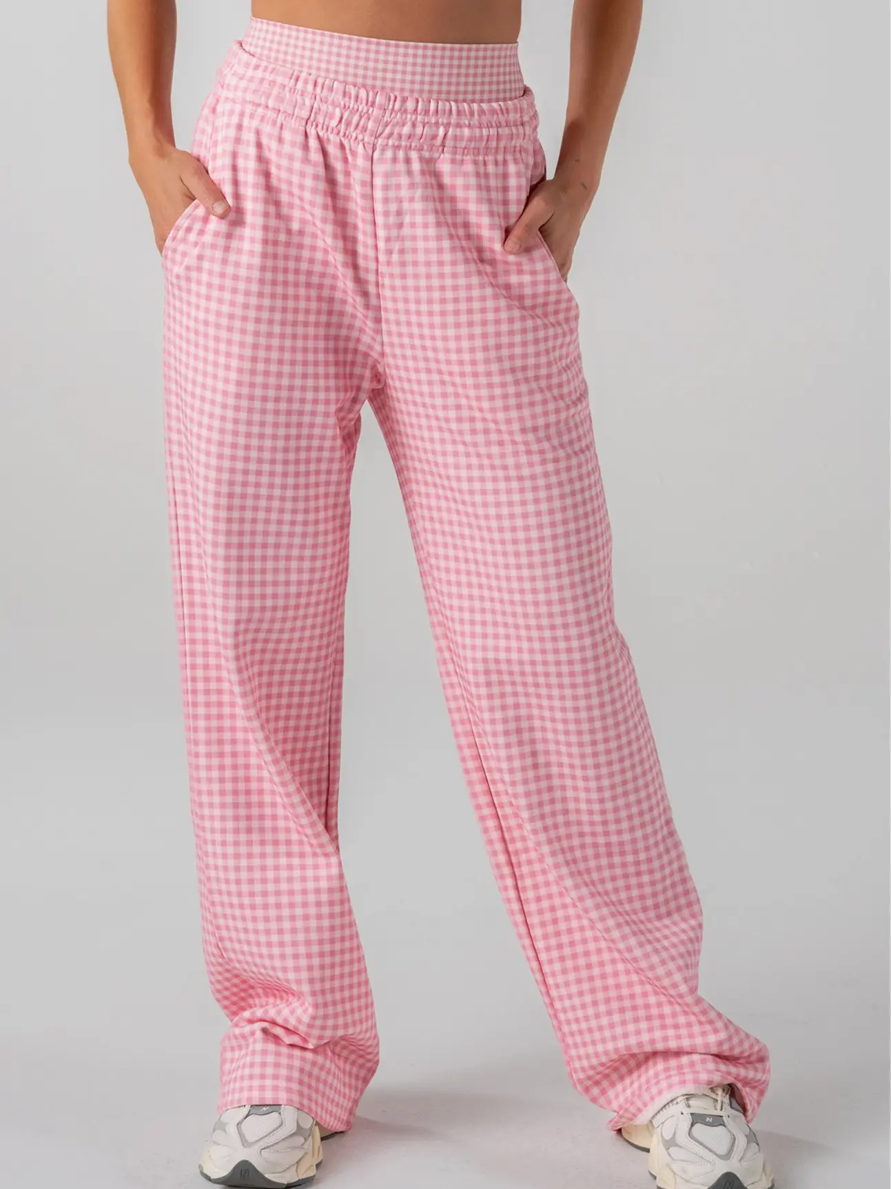 ACTA Everyday Straight Leg Sweatpants Tall - Soft Fabric High-Waisted Drawstring Waistband with Deep Pockets for Women's Loungewear