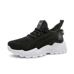 Lightweight Women's Casual Sneakers Breathable Mesh Non-Slip Sole Fashion Platform Shoes for Walking Running Daily Life