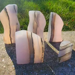 Smoky Pink Mangano Calcite Free Forms