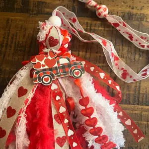 Bible / Valentines Tassel bookmark