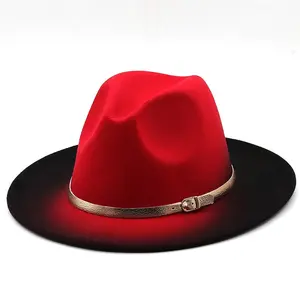 Men's Anything But Casual Ombre Fedora Top Hat