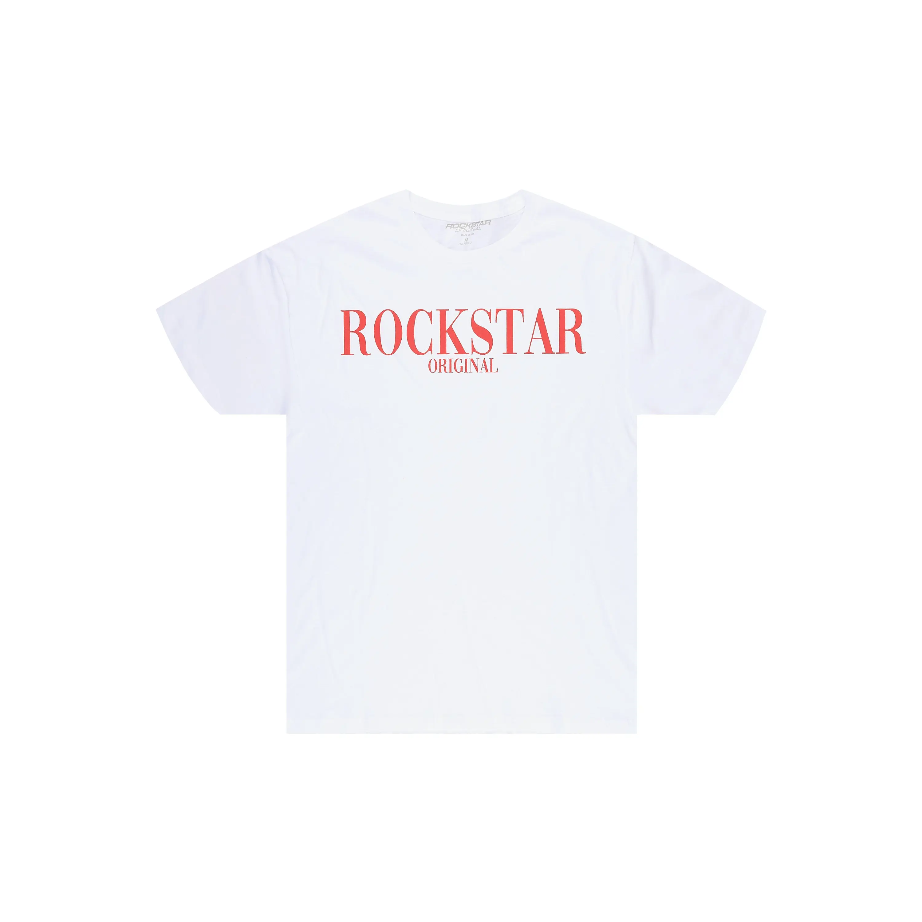 Octavio 2.0 White/Red Oversized Graphic T-Shirt