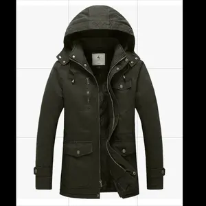 Uoiuxc Men's Winter Coat with Detachable Hood